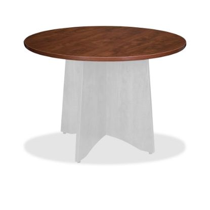 Picture of Lorell Essentials Round Table Top, 48inD, Cherry