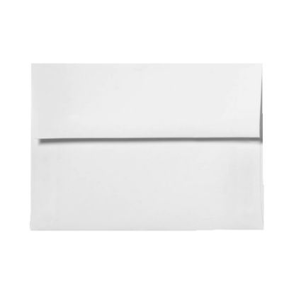 Picture of LUX Invitation Envelopes, A9, Peel & Press Closure, White, Pack Of 250