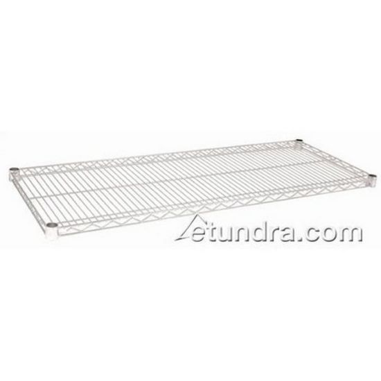 Picture of Focus Foodservice Chrome-Plated Wire Shelf, 2inH x 30inW x 18inD