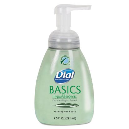 Picture of Dial Basics Foam Hand Soap, Unscented, 7.5 Oz Bottle