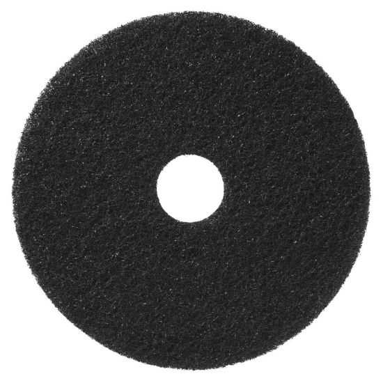 Picture of Americo Pad for Stripping Floors, 17in Diameter, Black, Box Of 5