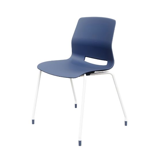 Picture of KFI Studios Imme Stack Chair, Navy/White