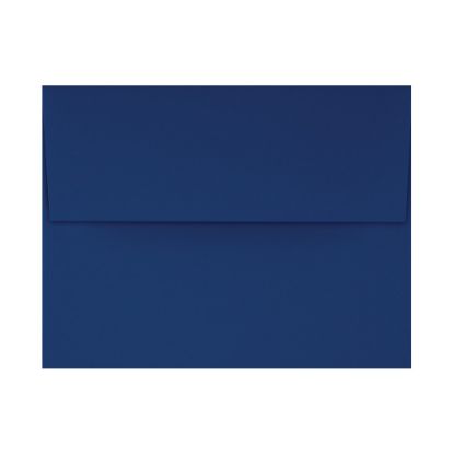 Picture of LUX Foil-Lined Invitation Envelopes A4, Peel & Press Closure, Navy/Silver, Pack Of 50