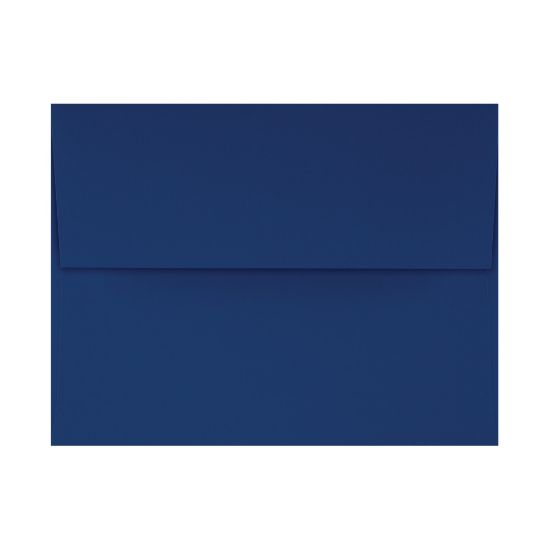 Picture of LUX Foil-Lined Invitation Envelopes A4, Peel & Press Closure, Navy/Silver, Pack Of 50