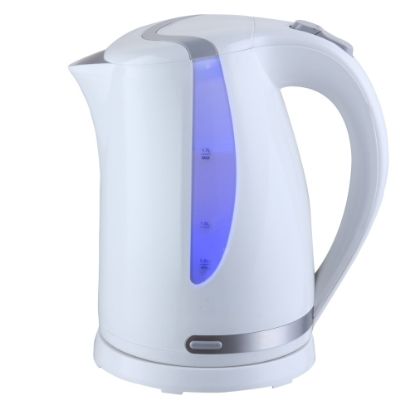 Picture of MegaChef 1.7-Liter Plastic Tea Kettle, White