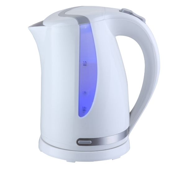 Picture of MegaChef 1.7-Liter Plastic Tea Kettle, White