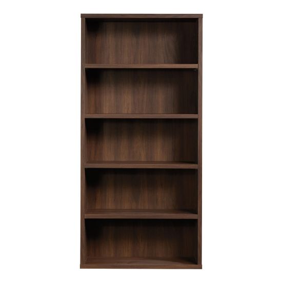 Picture of Sauder Optimum 73-1/2inH 5-Shelf Bookcase, Spiced Mahogany