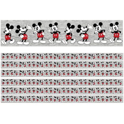 Picture of Eureka School Deco Trim, Mickey Mouse Throwback Mickey Poses, 37' Per Pack, Set Of 6 Packs