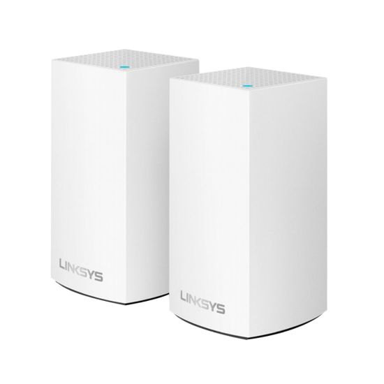 Picture of Linksys Velop Intelligent Mesh 2-Port Gigabit Ethernet Wi-Fi Systems, WHW0102, Pack Of 2 Systems