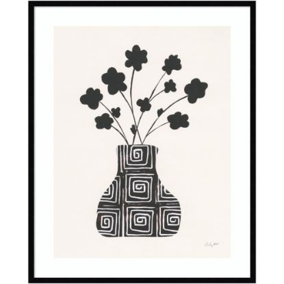 Picture of Amanti Art Shadow Vessel II by Courtney Prahl Wood Framed Wall Art Print, 33inW x 41inH, Black