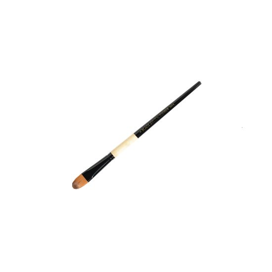 Picture of Dynasty Long-Handled Paint Brush 1526FIL, Size 12, Filbert Bristle, Nylon, Multicolor