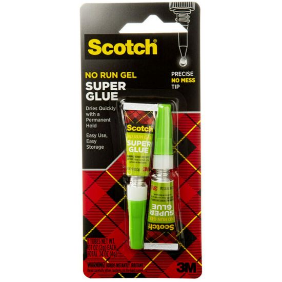 Picture of Scotch Gel Super Glue, 0.07 Oz, Pack Of 2