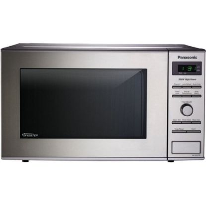 Picture of Panasonic NN-SD372SR Microwave Oven - Single - 0.8 ft� Capacity - Microwave - 10 Power Levels - 950 W Microwave Power - 11.22in Turntable - 120 V AC - Countertop - Stainless Steel