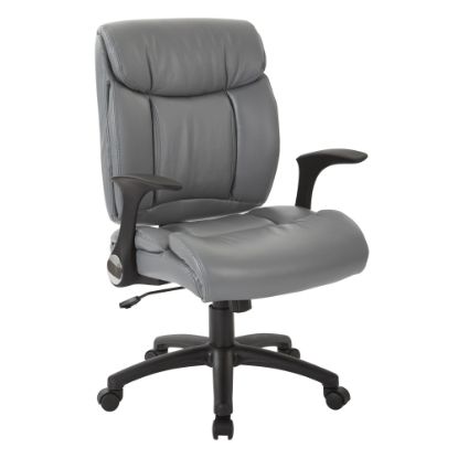 Picture of Office Star Work Smart High-Back Chair, Charcoal/Black