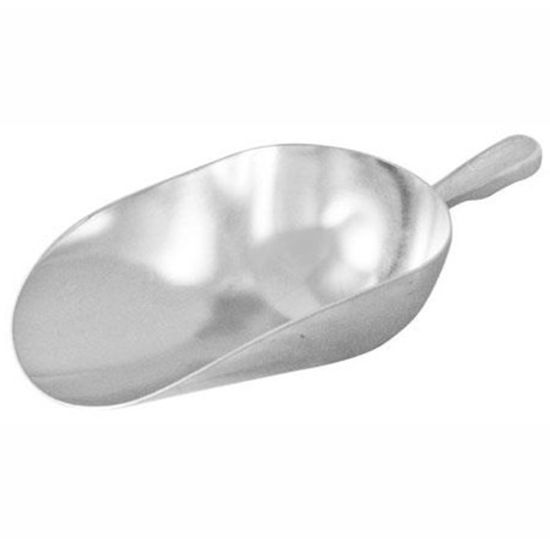 Picture of Vollrath Aluminum Scoop, 40 Oz, Silver