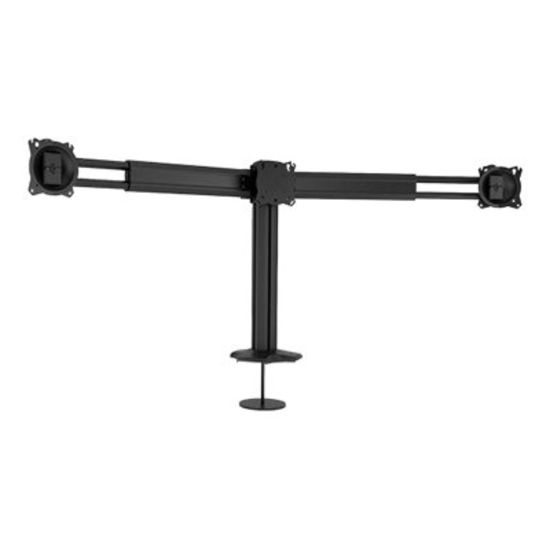 Picture of Chief Kontour Dual Display Desk Mount - For Displays up to 27in - Black - Height Adjustable - 2 Display(s) Supported - 27in to 30in Screen Support - 75 x 75, 100 x 100 - Yes