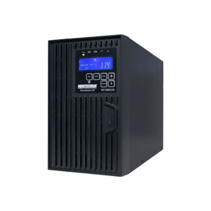 Picture of Minuteman Encompass EC1000LCD - UPS - AC 120 V - 900 Watt - 1000 VA - RS-232, USB - output connectors: 6