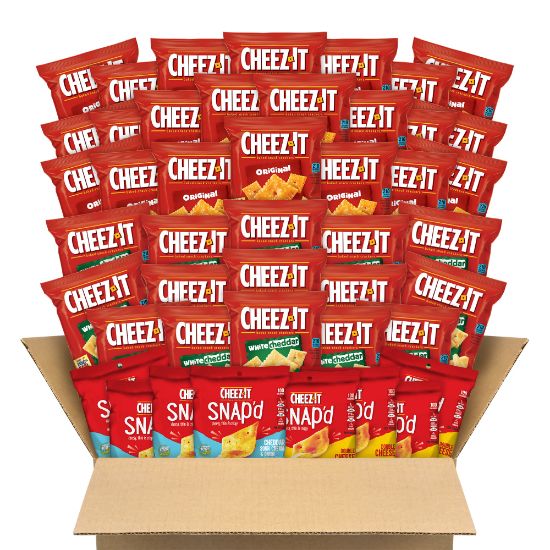 Picture of Cheez-It Snack Cracker Variety Pack, Pack Of 45 Bags