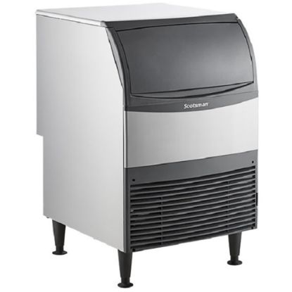 Picture of Hoffman Scotsman Air Cooled Undercounter Ice Machine, Medium Cube, 39inH x 24inW x 28-1/2inD, Silver