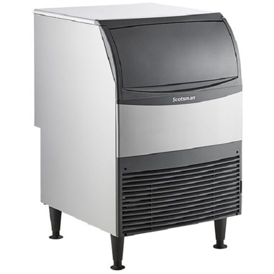 Picture of Hoffman Scotsman Air Cooled Undercounter Ice Machine, Medium Cube, 39inH x 24inW x 28-1/2inD, Silver