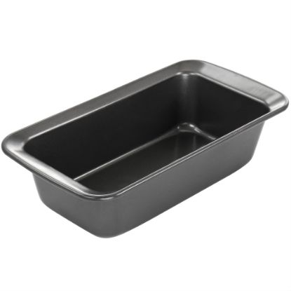 Picture of Gibson Baker's Friend Steel Non-Stick Loaf Pan, 8-1/2in x 4-7/16in, Gray