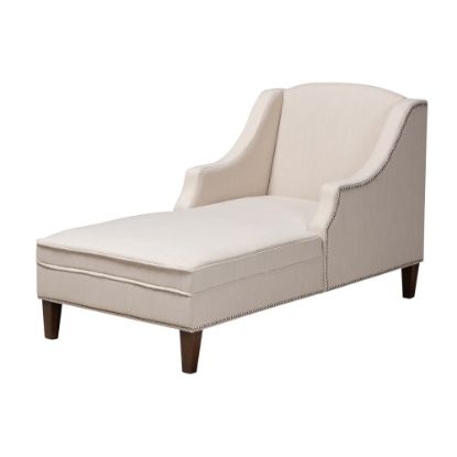 Picture of Baxton Studio 9703 Chaise Lounge, Beige