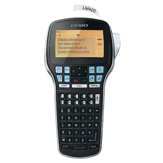 Picture of DYMO LabelManager 420P High Performance Portable Handheld Label Maker With PC/Apple Mac Connection