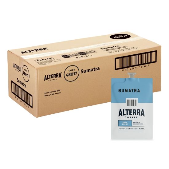 Picture of FLAVIA Coffee ALTERRA Single-Serve Coffee Freshpacks, Sumatra, Carton Of 100