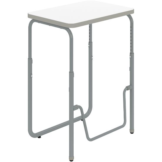 Picture of Safco AlphaBetter 2.0 Height-Adjustable Sit/Stand 28inW Student Desk With Pendulum Bar, Dry Erase