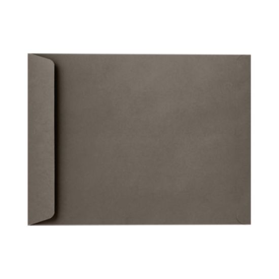 Picture of LUX Open-End 10in x 13in Envelopes, Peel & Press Closure, Smoke Gray, Pack Of 1,000