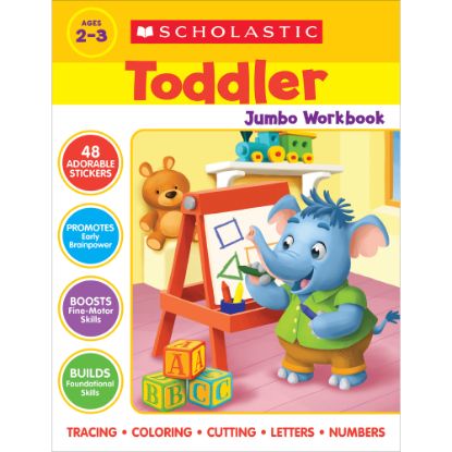 Picture of Scholastic Toddler Jumbo Workbook, Preschool