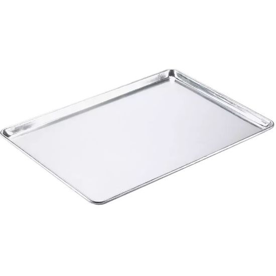 Picture of Hoffman Browne Aluminum Sheet Pans, Full Size, Silver, Pack Of 12 Pans