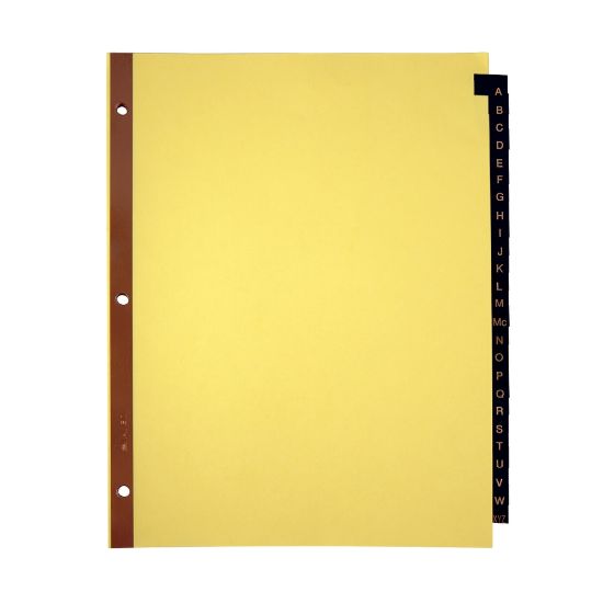 Picture of Office Depot Brand Preprinted Tab Dividers, A-Z Tab