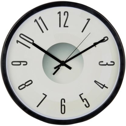 Picture of Victory Light Heavy-duty Silent Wall Clock - Black/Plastic Case, Gray