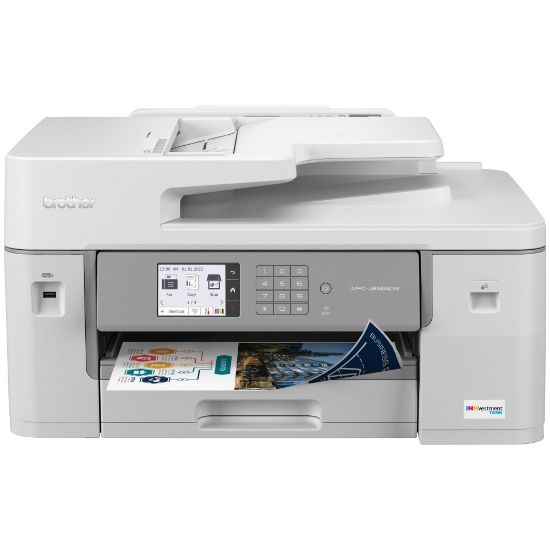 Picture of Brother INKvestment Tank MFC-J6555DW Inkjet All-In-One Color Printer With Ink