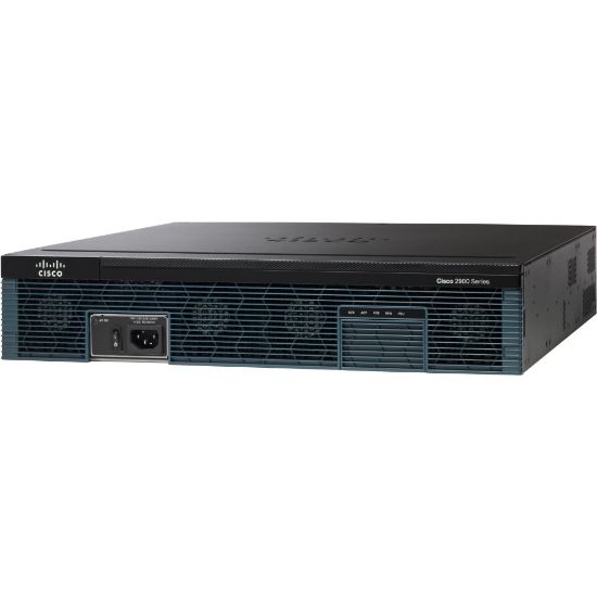 Picture of Cisco 2921 Integrated Services Router - Refurbished - 3 Ports - Management Port - 12 - Gigabit Ethernet - 2U - Rack-mountable - 90 Day