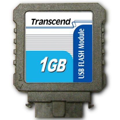 Picture of Transcend 1GB USB 2.0 Flash Module (Vertical) - 1 GB - USB