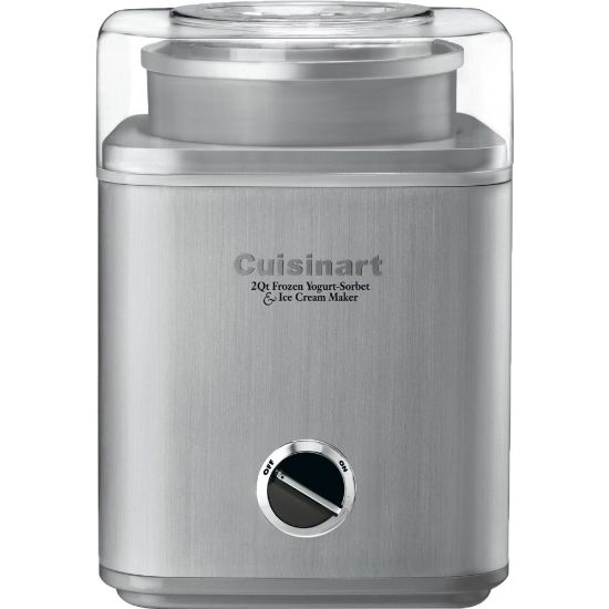 Picture of Cuisinart Pure Indulgence 2 Qt Frozen Yogurt-Sorbet & Ice Cream Maker, Silver