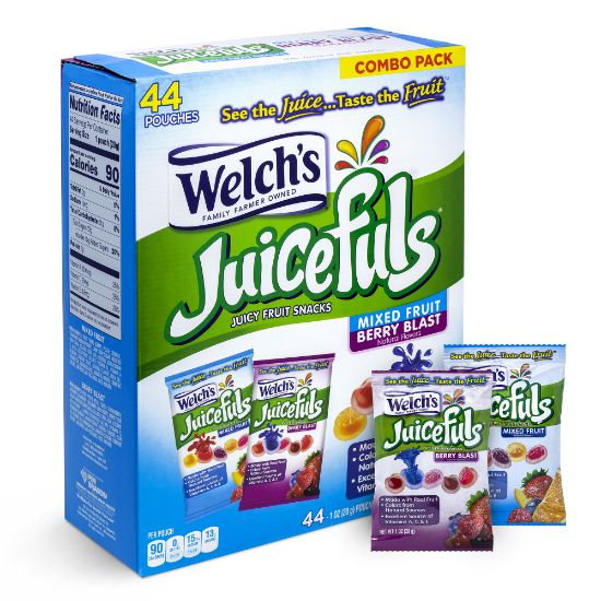 Picture of Welchs Juicefuls, 1 Oz, Box Of 44 Pouches