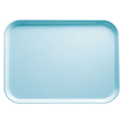 Picture of Cambro Camtray Rectangular Serving Trays, 15in x 20-1/4in, Sky Blue, Pack Of 12 Trays