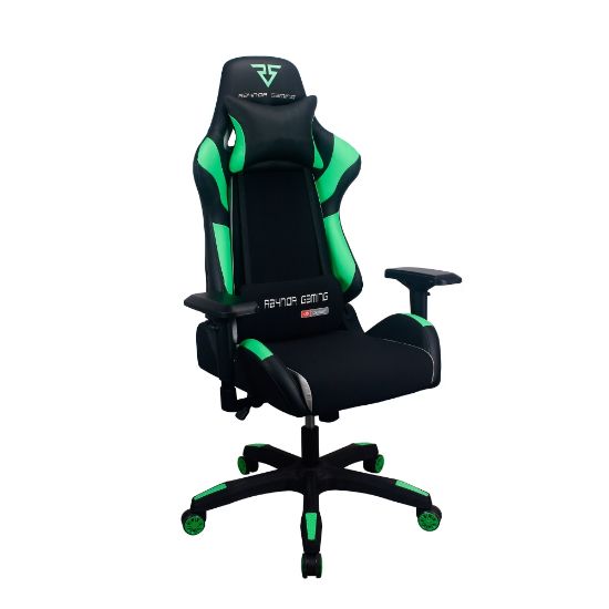 Picture of Raynor Energy Pro Gaming Chair, Black/Green