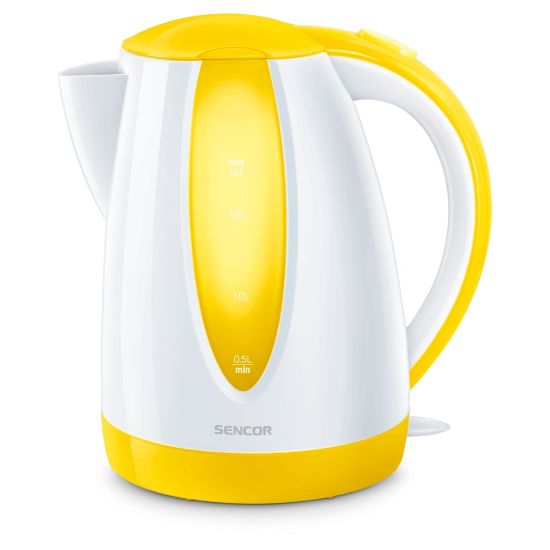 Picture of Sencor SWK1810WH Simple Electric Kettle, 1.8 Liter, Yellow