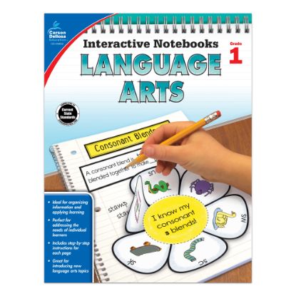 Picture of Carson-Dellosa Interactive Language Arts Notebook, Grade 1