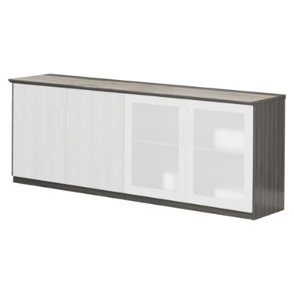 Picture of Mayline Medina Series Low Wall Cabinet, Gray Steel