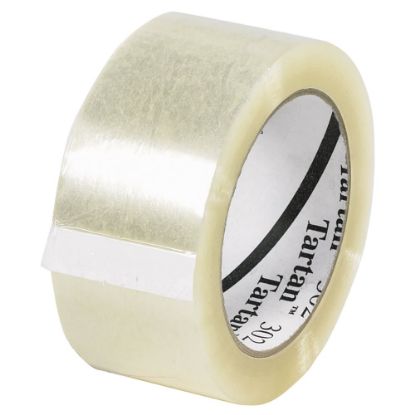 Picture of 3M 302 Carton-Sealing Tape, 2in x 110 Yd., Clear, Case Of 36 Rolls