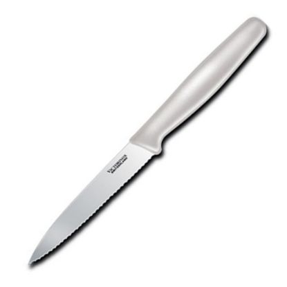 Picture of Victorinox Serrated Paring Knife, 4in, White