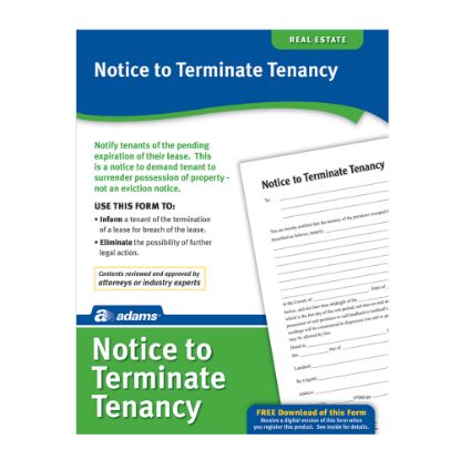 Picture of Adams Notice To Terminate Tenancy