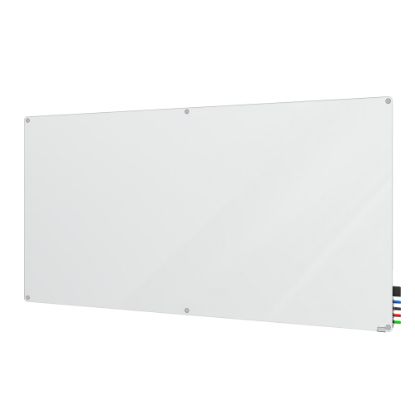 Picture of Ghent LEAN Magnetic Whiteboard, Steel, 36-1/2in x 48-1/2in, White, Satin Aluminum Frame