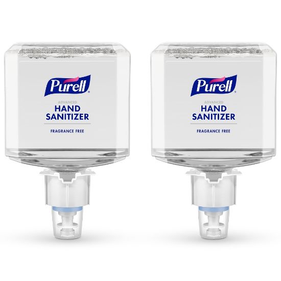 Picture of PURELL Advanced Hand Sanitizer Gentle & Free Foam ES4 Refill, Fragrance Free, 40.58oz, Pack of 2