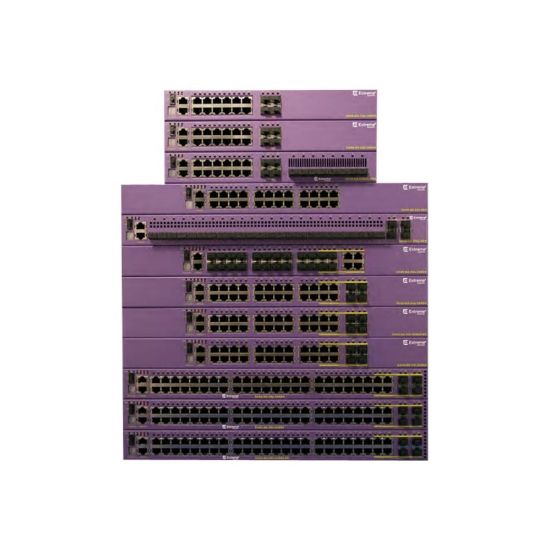 Picture of Extreme Networks ExtremeSwitching X440-G2 X440-G2-12p-10GE4 - Switch - managed - 12 x 10/100/1000 (PoE+) + 4 x 1 Gigabit / 10 Gigabit SFP+ - rack-mountable - PoE+